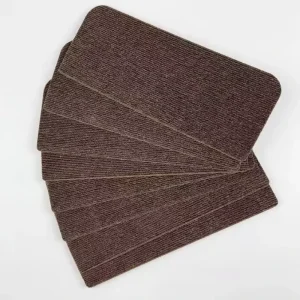 Staircase Step Floor Mat Adhesive free Self adhesive Anti slip Double Stripe Repeated Use