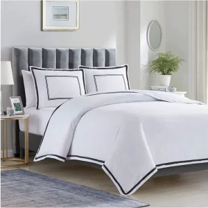 Standard Hotel Comforter Cover 100% Cotton Super Soft and Breathable Bedding Quilt Cover Custom logo