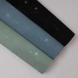 Star Pattern Customized Color Breathable Waterproof Anti UV Microfiber Fabric 1443R