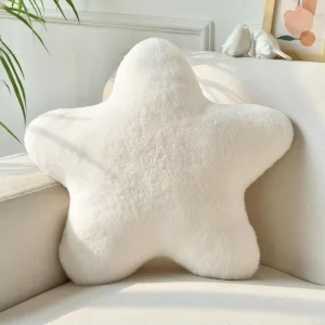 Star Pillow Decorative Throw Pillow Cute Plush Star Pillows Aesthetic 3D Throw Stuffed Cushion Decorative Room Decor