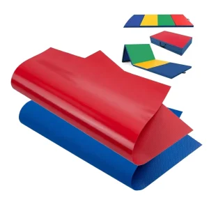 Stock 500D 18*17 610g Durable 100% Polyester Tarpaulin Fabric Matt Finish High Tear Resistance Anti-UV Outdoor
