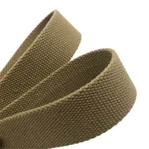 Stock Colors Multi Widths Woven Cotton Webbing for Bag Backpack Suitcase