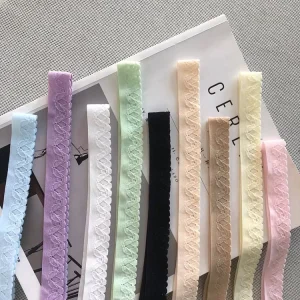 Stock Designer Colorful 2.0CM Underwear Elastic Lace Band Home Textile Pants Clothing Accessories China Direct Supply