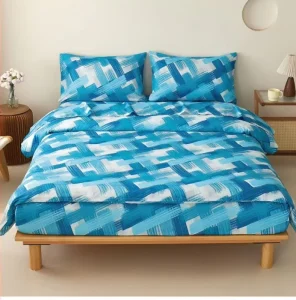Stock OEM Custom Fall Luxury Woven Microfiber Bedding Set Digital Printed Design 200TC Wrinkle Resistant Breathable EU/US Sizes