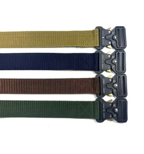 Stock Tactical Nylon Webbing with Quick Release Plastic Buckle Belt for Bag Accessories