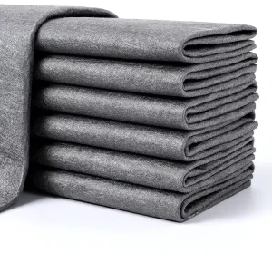 Streak Free Microfiber Cleaning Cloth Window Glass Cleaning Rags Absorbent Lint Free Microfiber Towels for Cars