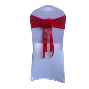 Strech Chair Bands Chair Sashes for Wedding Party Event Decoration