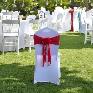 Strech Chair Bands Chair Sashes for Wedding Party Event Decoration