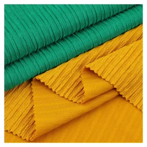 Stretch Knitting Fabric 95%Polyester 5%Spandex Crepe Knit Fabric