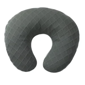 Stretchy U Shaped Knit Washable Neck Support Detachable Double-Sided Maternity Nursing Pillow with Polyester Filling 43x36x12CM