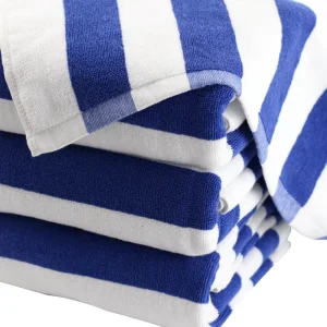 Striped Hotel Use Pool Bath Sheets Towels Extra Large Towel Bathroom Set Quick Drying Towel