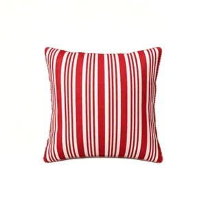 Striped Pillow 18×18 In Modern Decorative Square Throw Pillows for Indoor Outdoor Home Living Room Bedroom Bed Chair