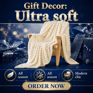 Striped Plush Multi Functional Heavyweight Flannel Blanket Autumn Winter Office Throw Sofa Cover Soft Skin Friendly Machine
