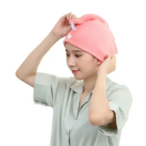 Strong Water Absorption Microfiber Hair Towel Wrap Quick Dry Hair Towel Wrap Microfiber Hair Dryer Towel