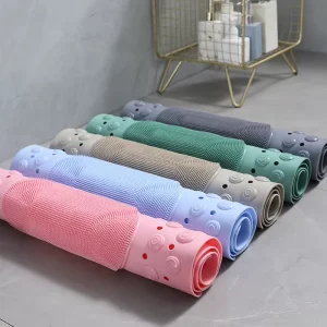 Style Foot Scrub Anti Slip Pvc Bath Mat Non Slip Bathroom Mat