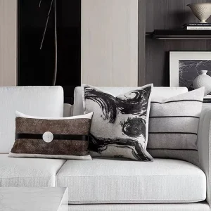 Stylish Cushion Cover Custom Modern Throw Pillows Set High Quality Pillow Throw Home Decor Cushion Cover for Sofa