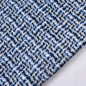 Stylish Melange Knit Fabric Soft Warm Textile for Winter Scarves Beanies and Cozy Accessories