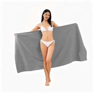Stylish Modern Design Printed Eco Friendly Quick Dry Sand Free Cotton Beach Towel with Soft Fabric for Summer Vacation Leisure