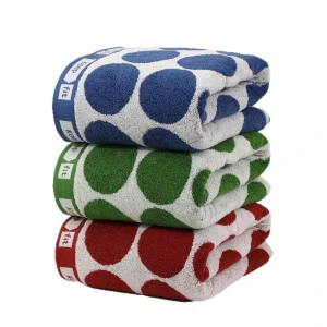 Summer 100% Cotton Beach Towel 70*140 Large Yarn Dyed Jacquard Seaside Pool Towel