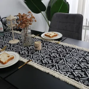 Summer Anne’s Classic Ethnic Geometric Table Runner