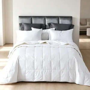 Summer Comforter Blanket Queen Size Breathable Durable Extra Lightweight Duvet Insert Hot Sleepers Noiseless Extra Soft