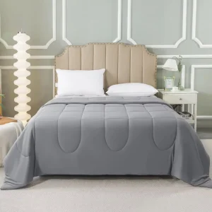 Summer Cooling Blanket for Hot Night Sweats Double Sided Cold Touch Silky Ice Comforters Breathable Cooling Comforter