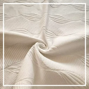 Summer Cooling Stretch Jacquard Mattress Fabric Breathable Wrinkle Resistant Medium Weight for Mattress Cover Factory Sale