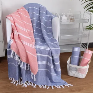 Summer Customized Cotton Beach Towel Turkish Towels Beach Towels