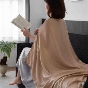 Summer Eco Friendly Lenzing Custom Blankets Breathable Skin Friendly Cooling Bed Blanket Soft Multifunctional Blankets