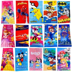 Summer Floral Printed Polyester Quick Drying Square Bath Beach Towel Factory Direct Sale Plain Style Home Use Foreign Trade