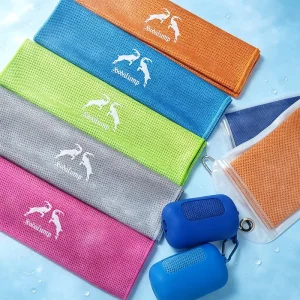 Summer Ice Cold Chilly Towel Microfiber Breathable Quick Dry Towel Custom Logo Marathon Cycling Camping Gym Towels