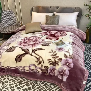 Summer Knit Cover 220×240 Woven 1 Ply 3kg 2 Ply 5 kg 6kg One Ply Wrap Raschel Throw Blanket for Winter