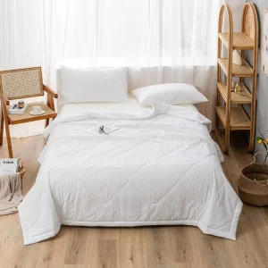 Summer Lightweight Classic Style Comforter Set Thin Quilt 100% Cotton Quilt Machine Washable Soft Breathable