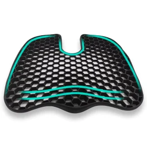 Summer Outdoor Silicone Seat Cushion Thickened Car and Motorcycle Lumbar Pillow for Meditation and Car Seats