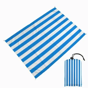 Summer Ultra Light Pocket Picnic Blanket Non Stick Extra Large Folding Mat Waterproof Picnic Mat for Beach Outdoor