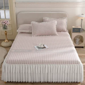 Summer Woven Cooling Mat 3 Piece Set Airplane Bed Skirt Soft Mat Eco Friendly Factory Direct Dropshipping