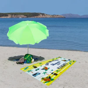 Summer quickly dry custom beach towel soft microfiber sand free towel