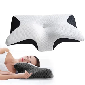 Super 3D Ergonomic Orthopedic Zero Pressure Cervical Memory Foam Pillow with Custom logo High Quality Neck Bed Pillows