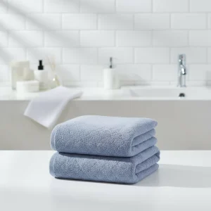 Super Absorbent Coral Fleece Eco Friendly Hypoallergenic Dark Net Quick Dry Woven Towel Set for Swimming Travel Bathroom Home