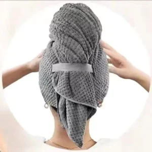 Super Absorbent Microfiber Hair Towel Wrap for Women Quick Dry Turban Wraps Hair Drying Towel
