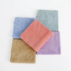 Super Absorbent Microfiber Kitchen Towel Reusable Soft Quick Dry Cleaning Rag Cleaning Cloths Kitchen Towel