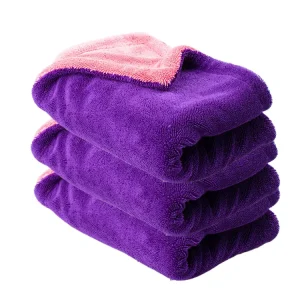 Super Absorbent Quick-Dry Hemming Edge Microfiber Car Wash Towels Auto Care Detailing Cloth for Home Use