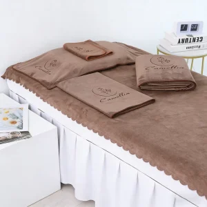 Super Absorbent Salon Towel Wrap Microfiber Hair Towels Spa Esthetician Facial Custom Logo Fancy Beauty Towel Sets