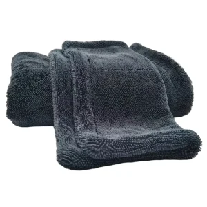 Super Absorption 1300~1500gsm Free Scratch Double Side Loop Twisted Towel Car Body Drying Car Glass Drying Towel