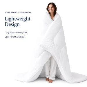 Super Comfortable Marshmallow Cloud Comforter Ultra Soft Polyester Fill Modern Style Breathable Washable Cozy Bed Home Hotel Use