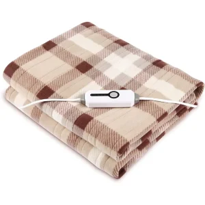Super Cozy Fleece with Fast Heating and ETL Certification PTC NTC Overheating Protection Machine Washable Electric Blanket