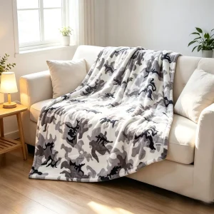 Super Cozy Soft Milk Fleece Portable Folded Winter Wearable Electric Heated Throw Blanket for Home & Airplane Use