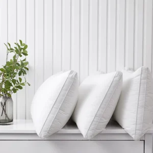 Super Fluffy Microfiber Filled Cushion Cover Durable Hotel Bed Pillows with Good Support Factory Direct Support Customization