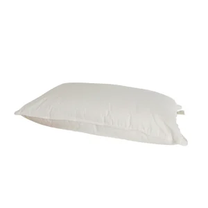 Super Soft 100% Cotton Fabric Wool Filling Bed Pillow for Sleeping Comfortable Pillow