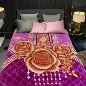 Super Soft 100% Polyester Raschel Blanket Dubai 1 Ply 2 Ply Fleece Blankets Customised Embossed Woven Tapestry Throw Blanket